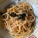 チーズたっぷり明太子パスタ